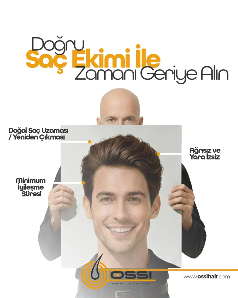 ossi hair doğru saç ekimi