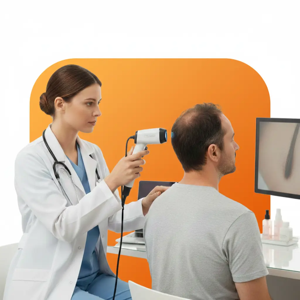 Saç ekimi danışmanlığı ve doktor eşliğinde saç çizgisi değerlendirmesi – Ossi Hair İzmir